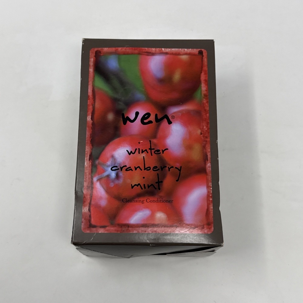 WEN Winter‎ Cranberry Mint Cleansing Conditioner 16oz bottle - New